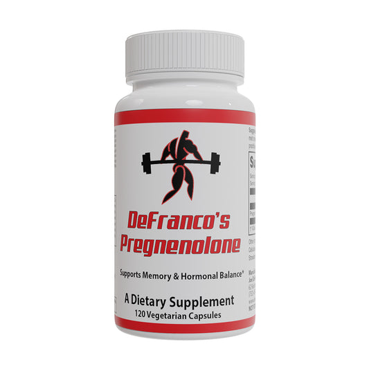DeFranco's Pregnenolone *new formula* 25 mg. 120 ct.